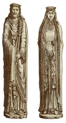 Clodoveo I y Clotilde su esposa, siglo XII, 1870