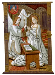 La Anunciación, c1503, 1870