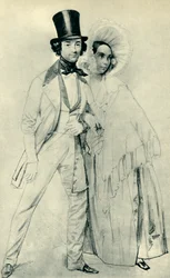 Paul y Amalie Taglioni