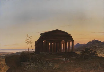 El Templo de Concordia por Girgenti