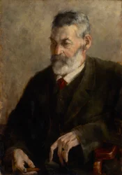 Retrato del padre del artista