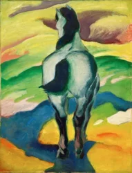 Caballo azul II