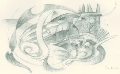 Franz Marc - Cuaderno de bocetos del campo - Lámina 29