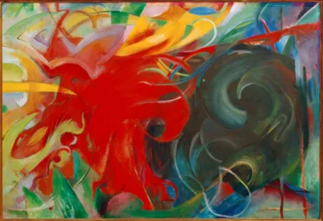 Formas en lucha (Formas abstractas I)