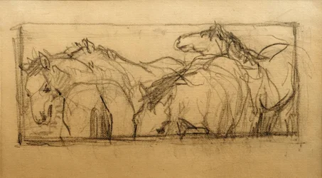 Estudio de caballos de Lenggries (Estudio de caballos)