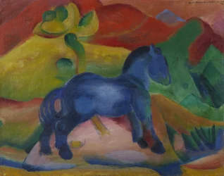 Caballo Azul Pequeño Imagen infantil, 1912