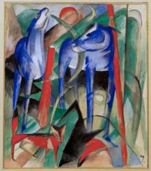 Creación de los caballos (Tres animales fabulosos)