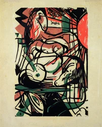 El nacimiento del caballo, 1913