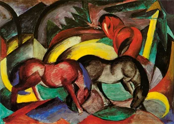 Tres caballos, 1912