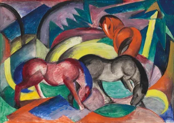 Tres caballos, 1912