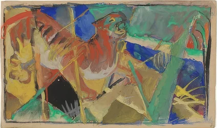Tigre en la jungla. 1912-13