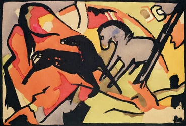 Dos caballos, 191112