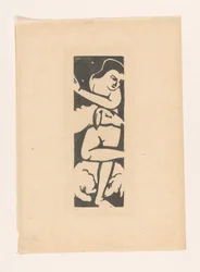 Mujer con dos ovejas
