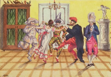 Pantomima del Diario de Carl Baumann Escrito 1813-25, 1813