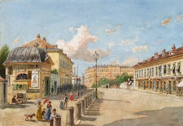 La línea Mariahilfer en Viena