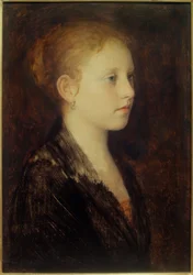 Cabeza de niña