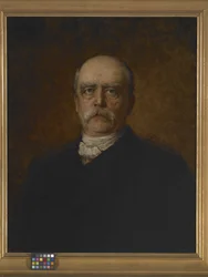 Retrato de Otto Eduard Leopold Von Bismarck (óleo sobre lienzo)