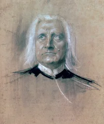 Retrato de Franz Liszt