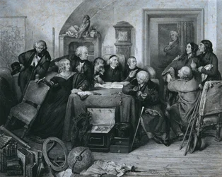 La apertura del testamento