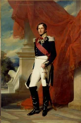 Retrato de cuerpo entero de Leopoldo I (1790-1865), Rey de los Belgas