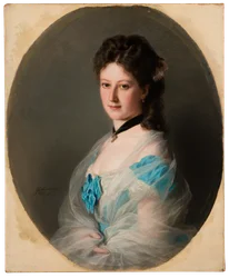 Retrato de Olga von Grunelius