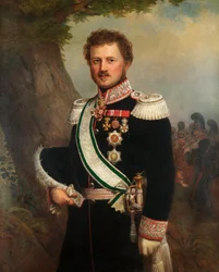 Retrato de Emil, Príncipe de Hesse y del Rin 1790-1858, c. 1850