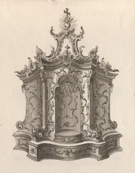 Diseño para un tabernáculo, Placa 1 de la serie 
