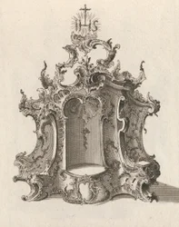 Diseño para un tabernáculo, Placa 4 de la serie 