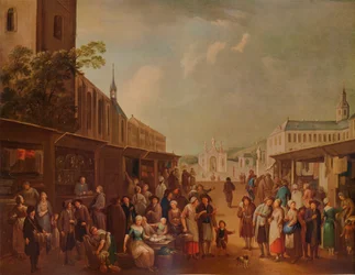Escena callejera, c1720, 1938