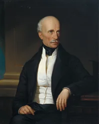 Retrato del archiduque Juan de Austria (1782-1859), por Russ, Franz, el Viejo (1817-1892). Óleo sobre lienzo