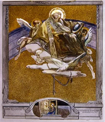 Ilustración de la Divina Comedia de Dante, Paraíso, Canto XVII, 1921