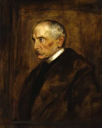 Retrato del canciller imperial, príncipe zu Hohenlohe-Schillingsfürst