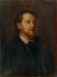 Retrato del escritor Rudolph Genée