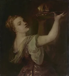 Copia después de Tiziano: Lavinia como Salomé