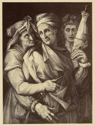 Dibujo de tres mujeres