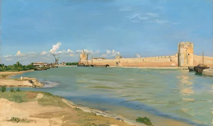 Las murallas occidentales en Aigues-Mortes
