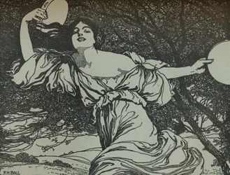 Bacante, c20th century 1914-1915