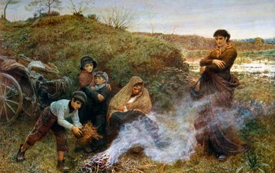 Los vagabundos, 1868, 1912