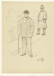 Retrato del poeta Paul Verlaine en Londres
Paul Verlaine en Londres
L