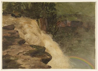 Una cascada en Colombia
