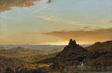 Cruz en el desierto