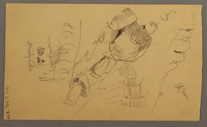 Dibujo, Cantos rodados, febrero posiblemente 1868