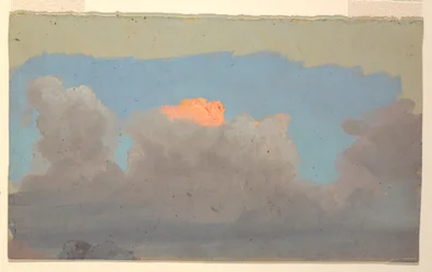 Dibujo, Estudio de nubes, 1860-70