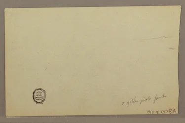 Dibujo, Estudio de nubes, década de 1860