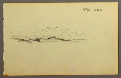 Dibujo, Nubes, 1844