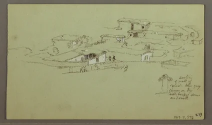 Dibujo, Flat Rocky hill, 4 de mayo de 1868