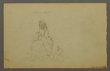 Dibujo, Hierbas, 1844