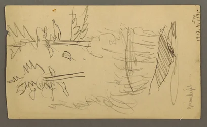 Dibujo, Hill range, posiblemente 1877