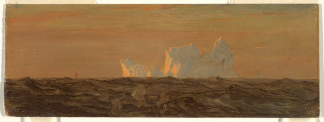 Dibujo, Icebergs, junio o julio de 1859