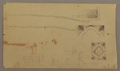 Dibujo, Vista del paisaje desde Farm Galleway Hill, Jamaica, Indias Occidentales, agosto de 1865
